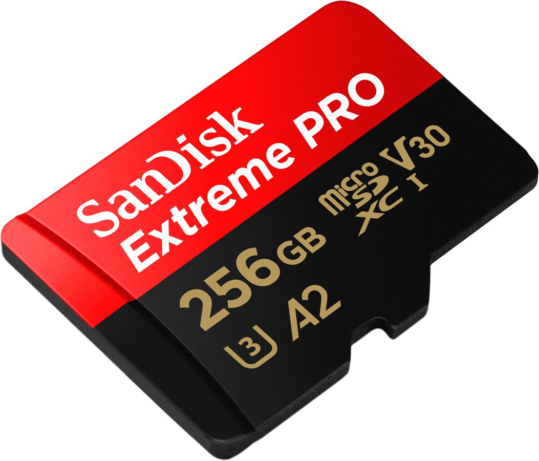 SanDisk ExtremePro 200MB/s microSD 256GB
