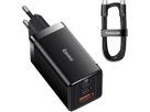 Baseus GaN5 Pro 3 Port Charger 65W Black