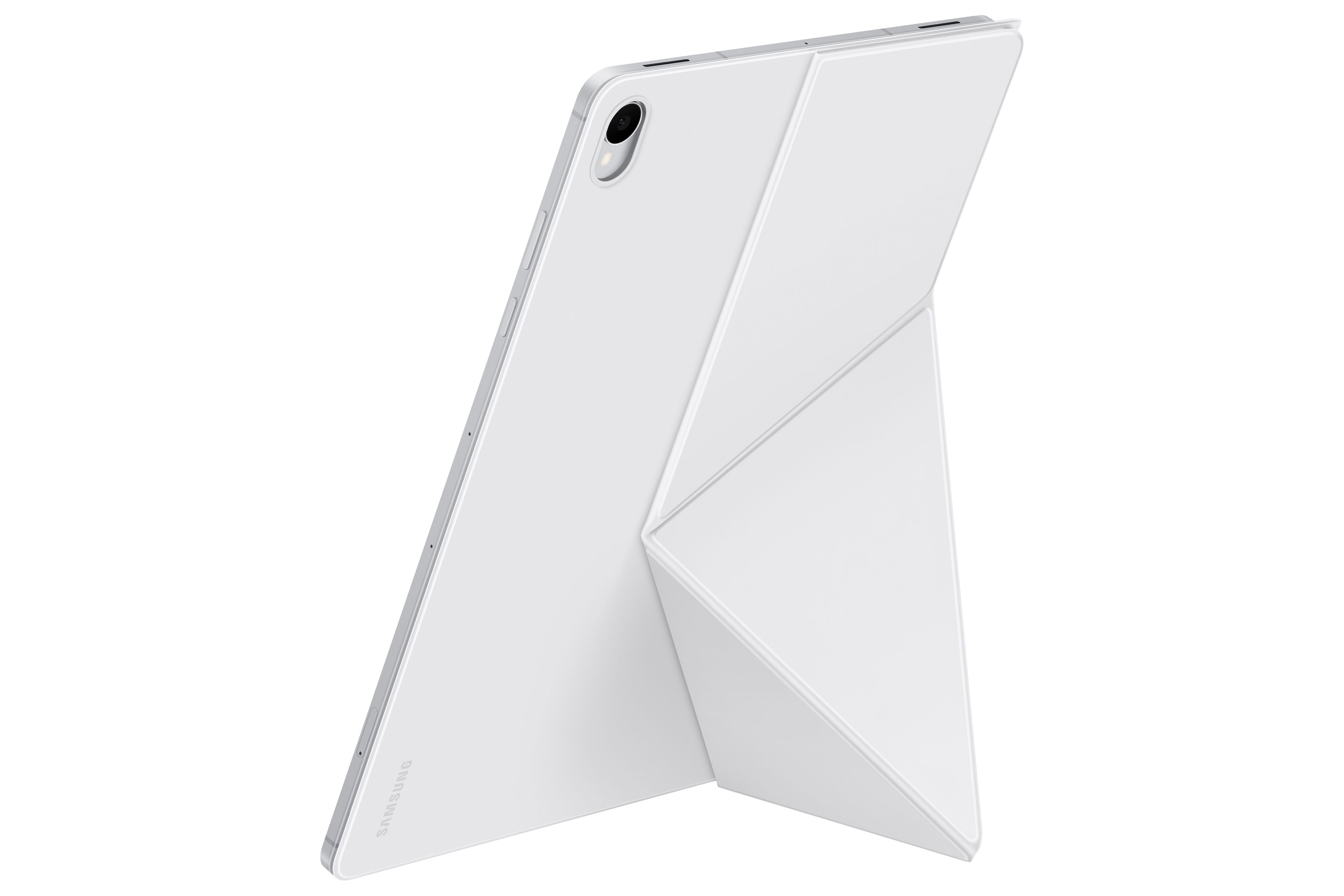 Samsung Tab S12+ Book Cover White