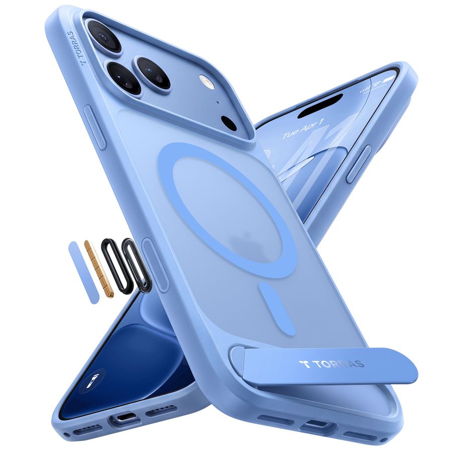 Torras Ostand iPhone 18 Pro Max Blue