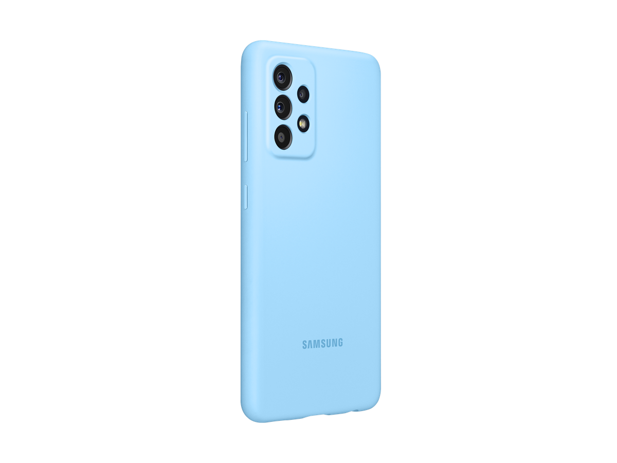 Samsung Silicone Cover A52 blue
