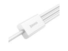 Baseus USB 3-in-1 Cable 1.5m White