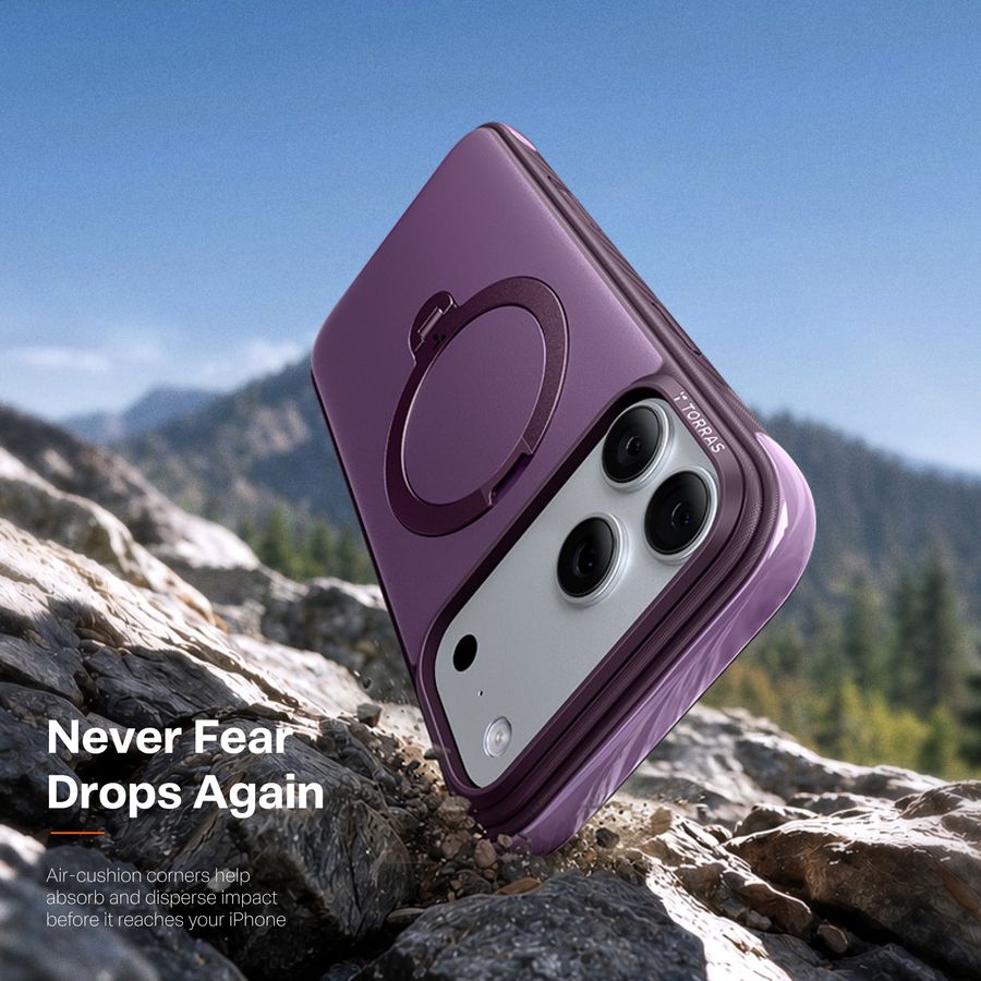Torras Ostand Rugg iP 18 Pro Max Purple