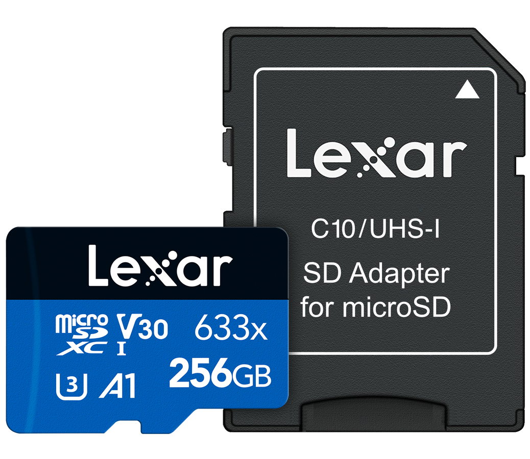 Lexar micro SDXC 100MB/s 256GB Blue m.A