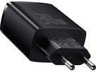 Baseus Quick Charger 3 Port 30W Black