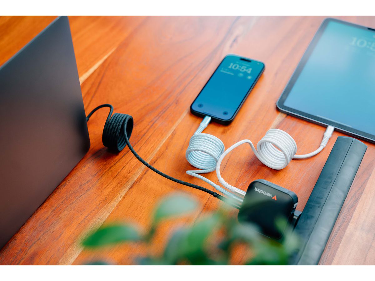 Verbatim Magnetic Cable USB-C 100W Green