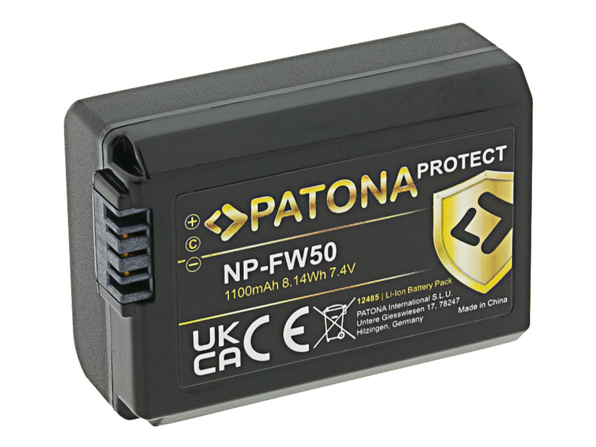 Patona Protect Akku Sony NP-FW50