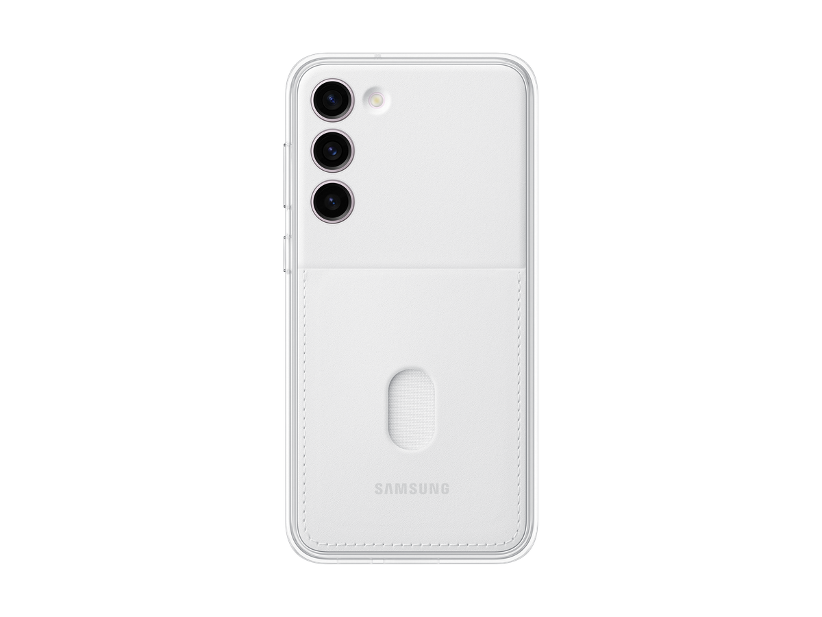 Samsung S23+ Frame Case White