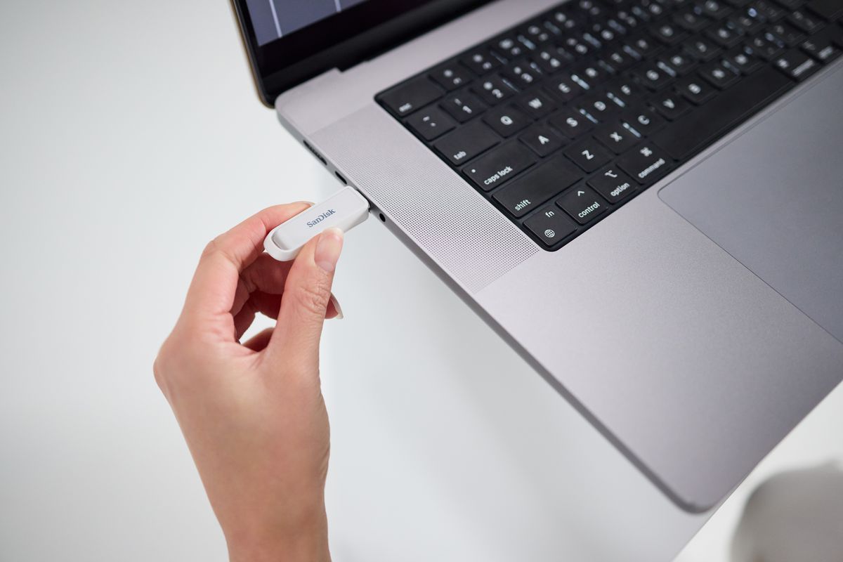 SanDisk Phone Drive USB-C 256GB weiss