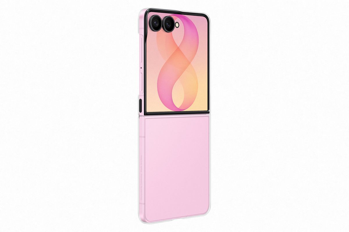 Samsung Flip 8 Clear Case Transparent