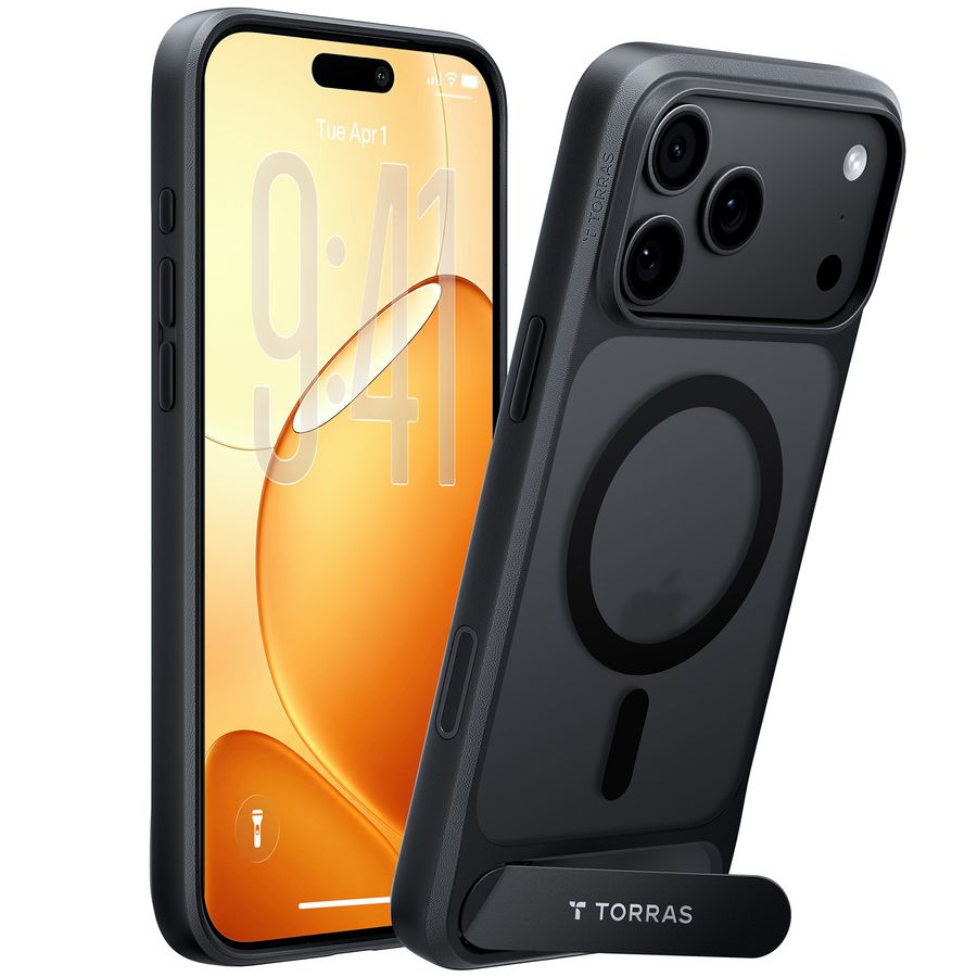 Torras Ostand iPhone 18 Pro Black