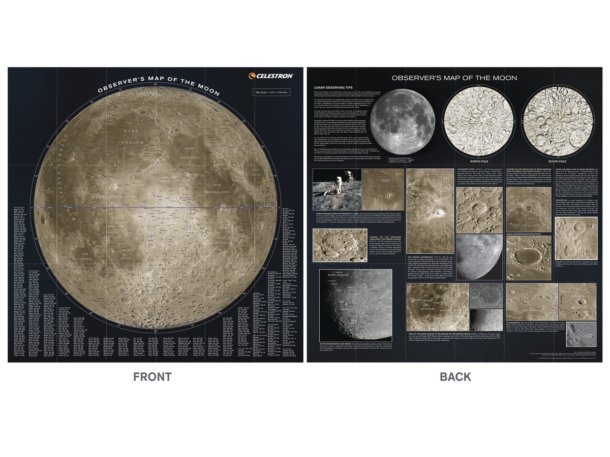 Celestron Carte d'observateur de la Lune