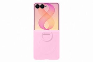 Samsung Flip 8 Silic Ring Magnet Pink