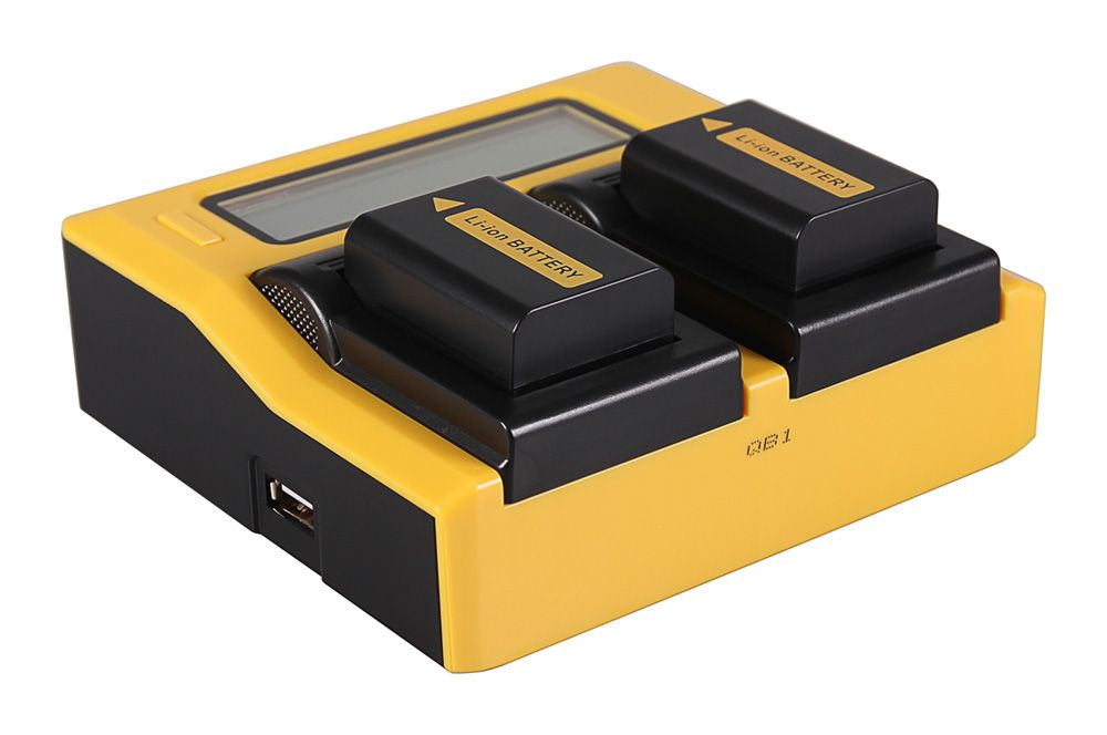 Patona Dual LCD Charger Sony NP-FW50