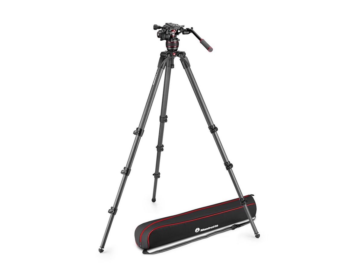 Manfrotto 608 Head w/Tall Single Leg CF
