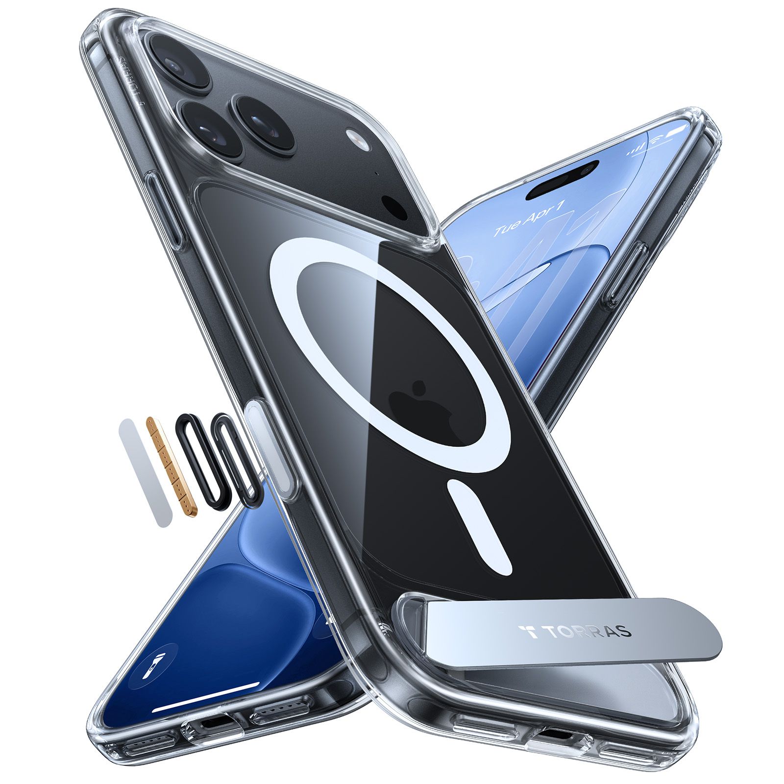 Torras Ostand iPhone 18 Pro Clear