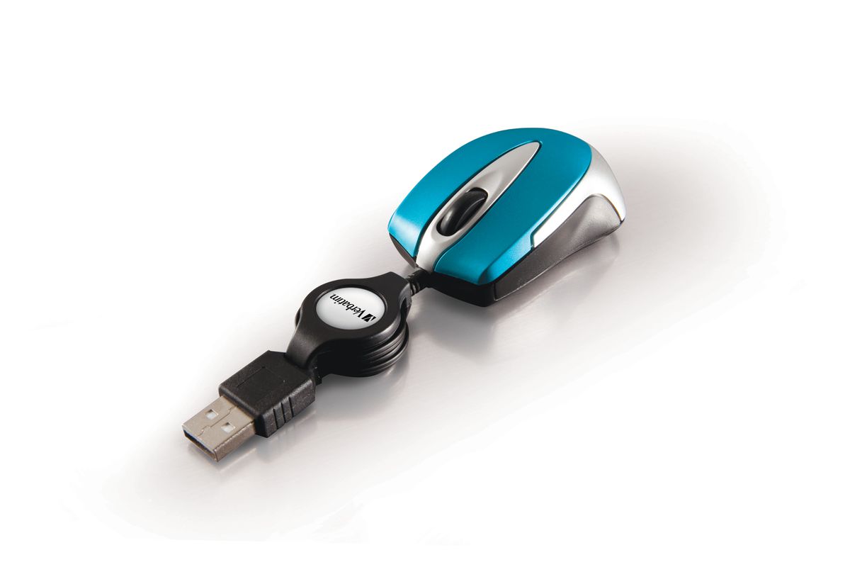 Verbatim Go Mini Travel Mouse Blue