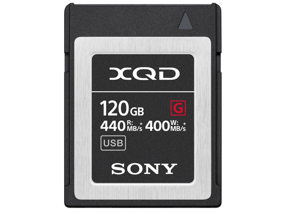 Sony XQD Card 120GB QDG120F - 440MB/s