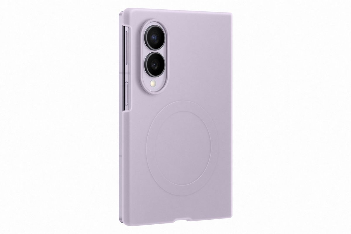 Samsung Fold 8 Silicone Magnet Lavender