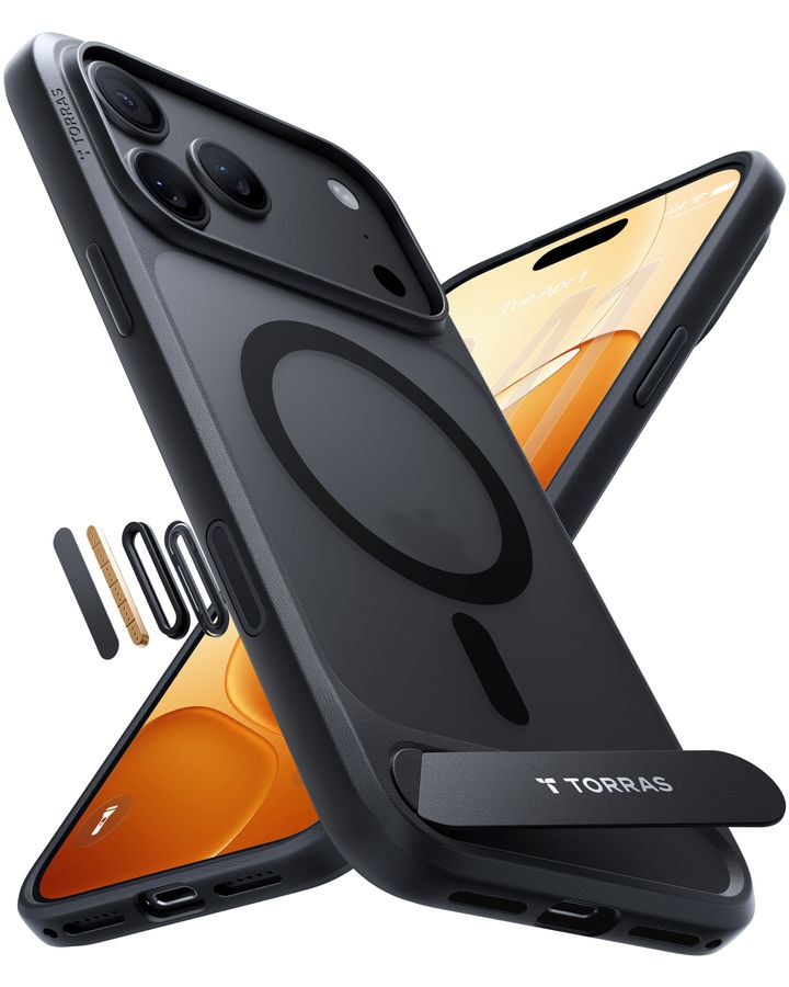 Torras Ostand iPhone 18 Pro Black