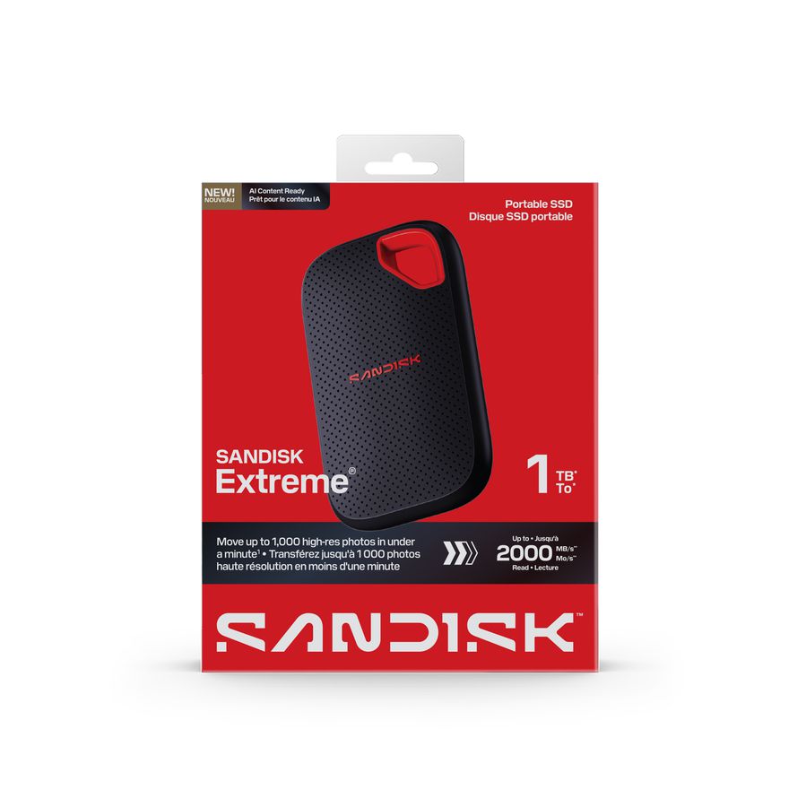 SANDISK Extreme Portable SSD 1TB