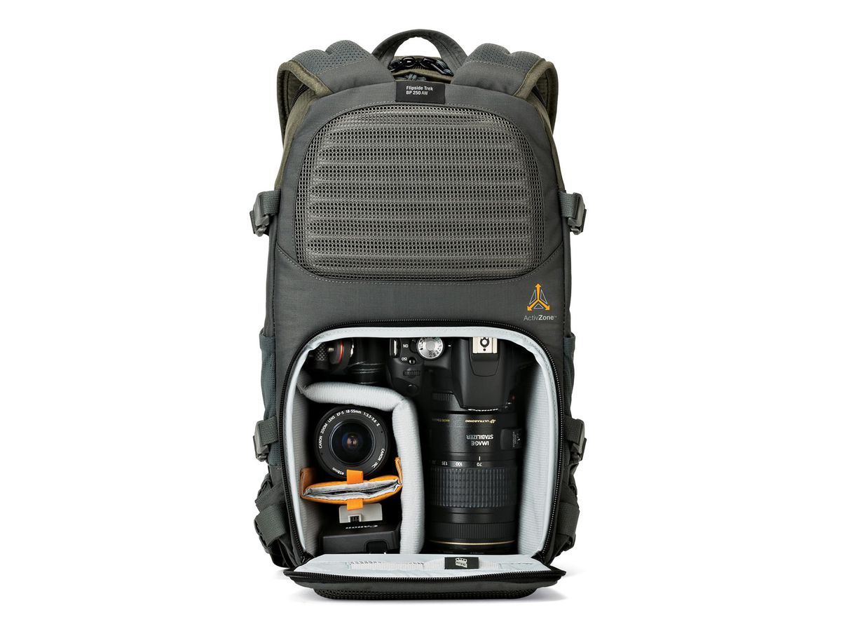 Lowepro Flipside Trek BP 250AW grau/grün