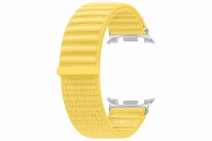 Samsung Watch 9 Fabric Band (M/L) Yellow