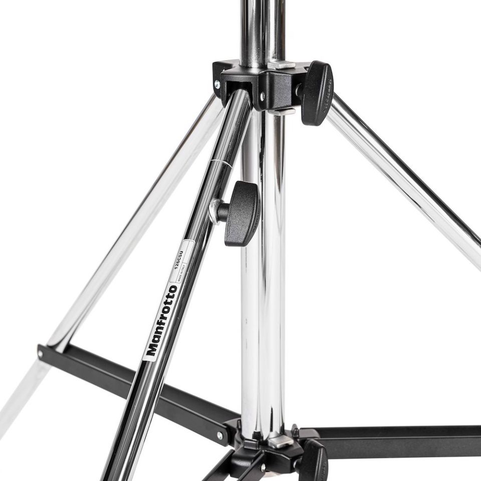 Manfrotto Heavy Duty Steel Stand Silver