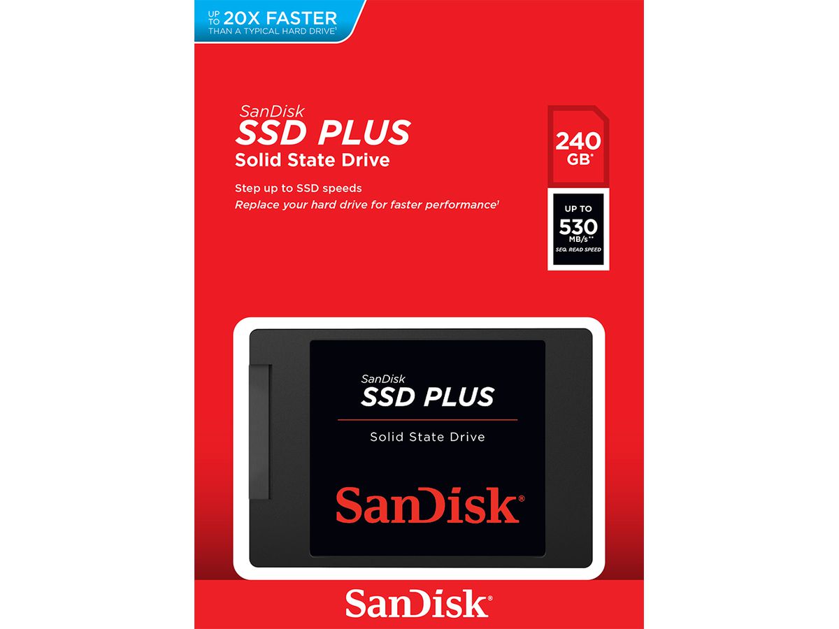 SanDisk SSD PLUS 2.5' SATA 240GB