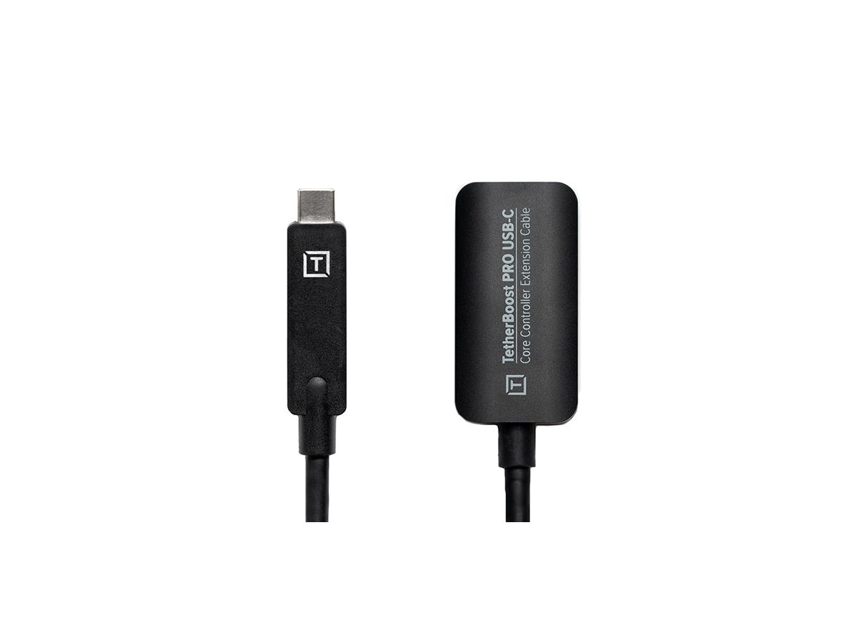TetherBoost Pro USB-C Ext Cable Blk