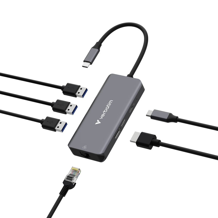 Verbatim 6 in 1 USB-C Multiport Hub