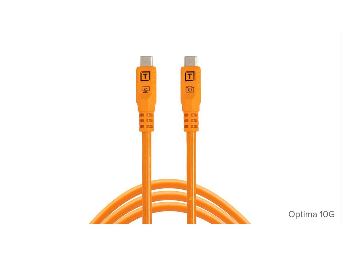 TetherPro Optima 10G USB-C 3m Str Org