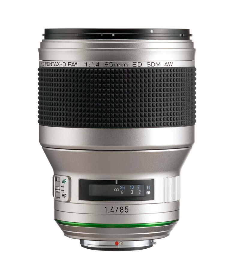 Pentax HD D-FA* 85mm/1.4 SDM AW silver