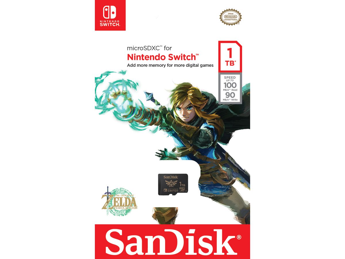 SanDisk microSDXC Nintendo Switch 1TB