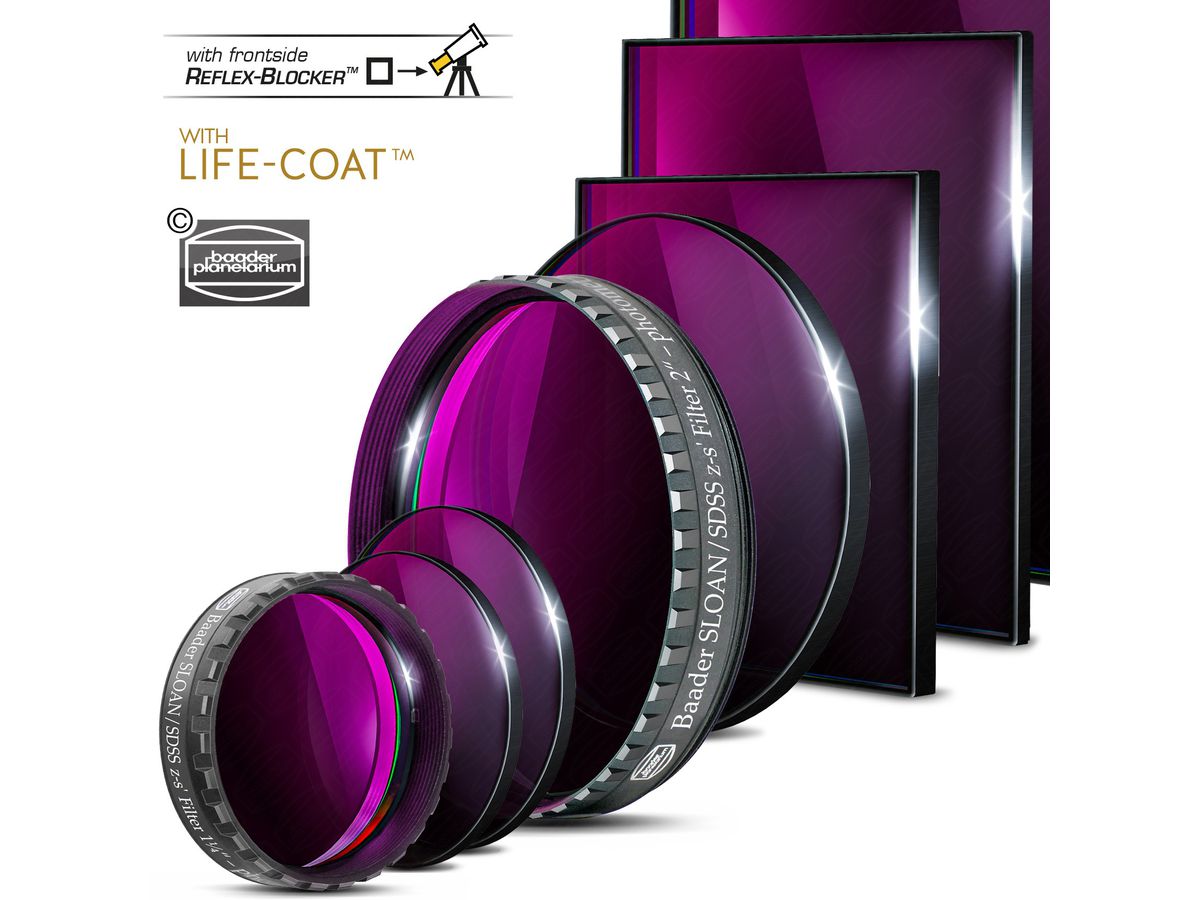 Baader SLOAN/SDSS z-s' Filter 100x100mm