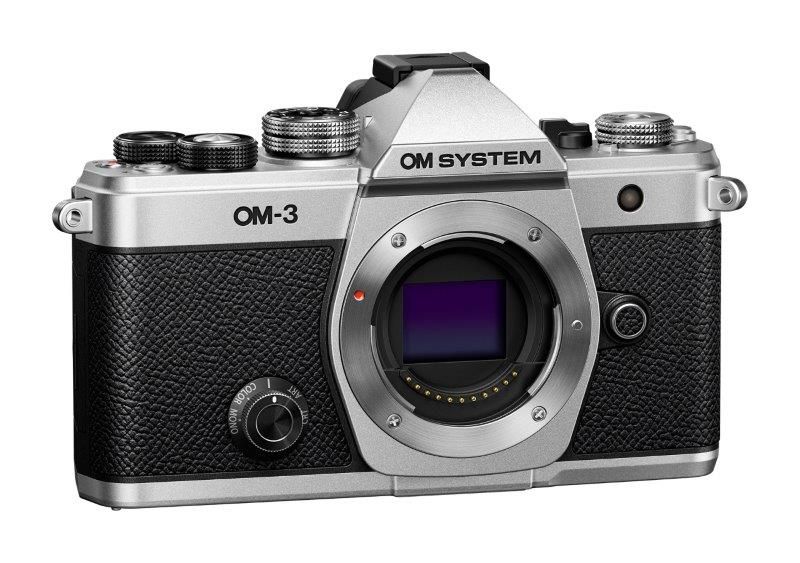OM System OM-3 body silver