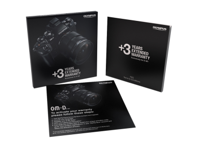 Olympus 3-Years Extended-Warranty OM-D