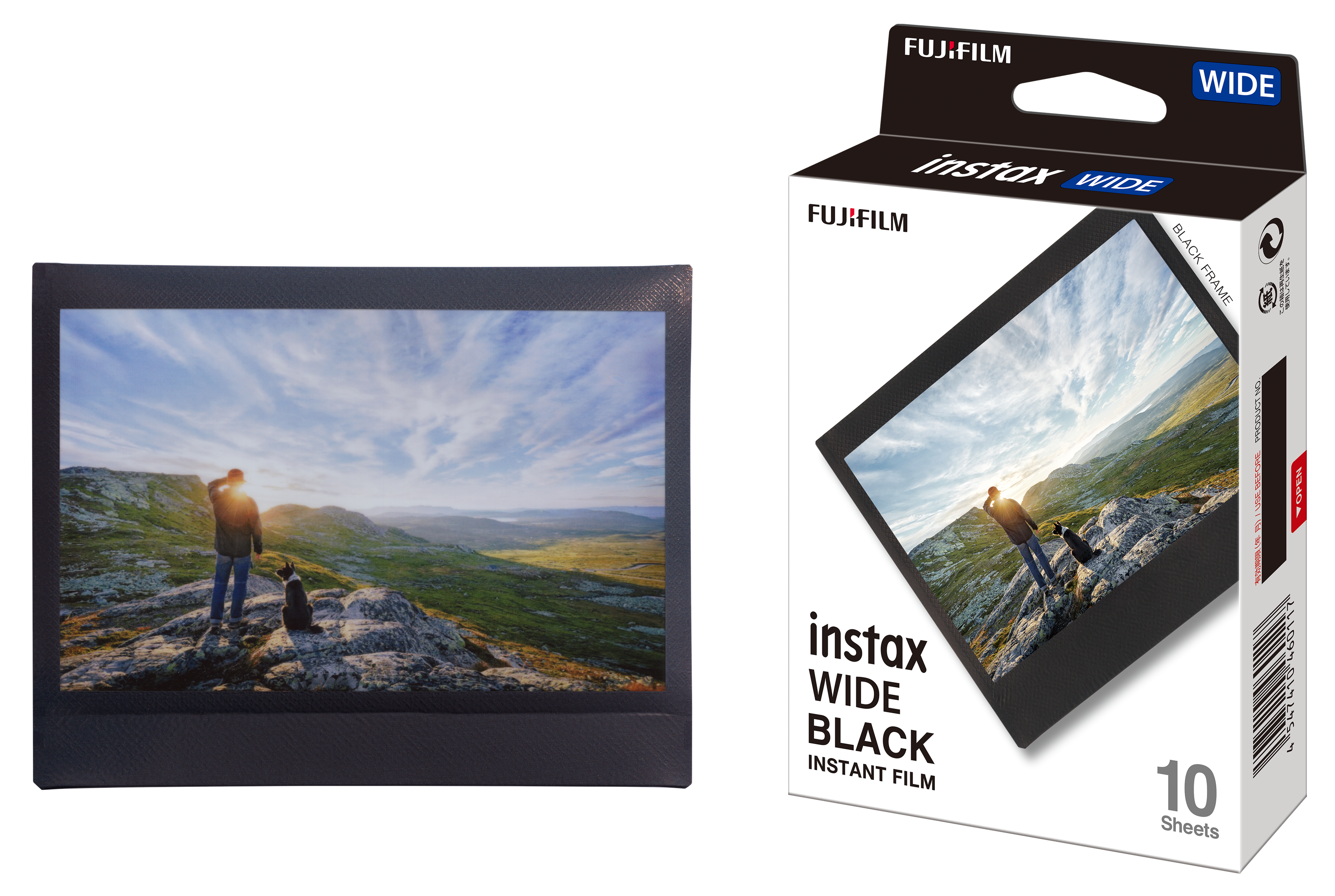 Fujifilm Instax Wide 10 Bl. Black Frame