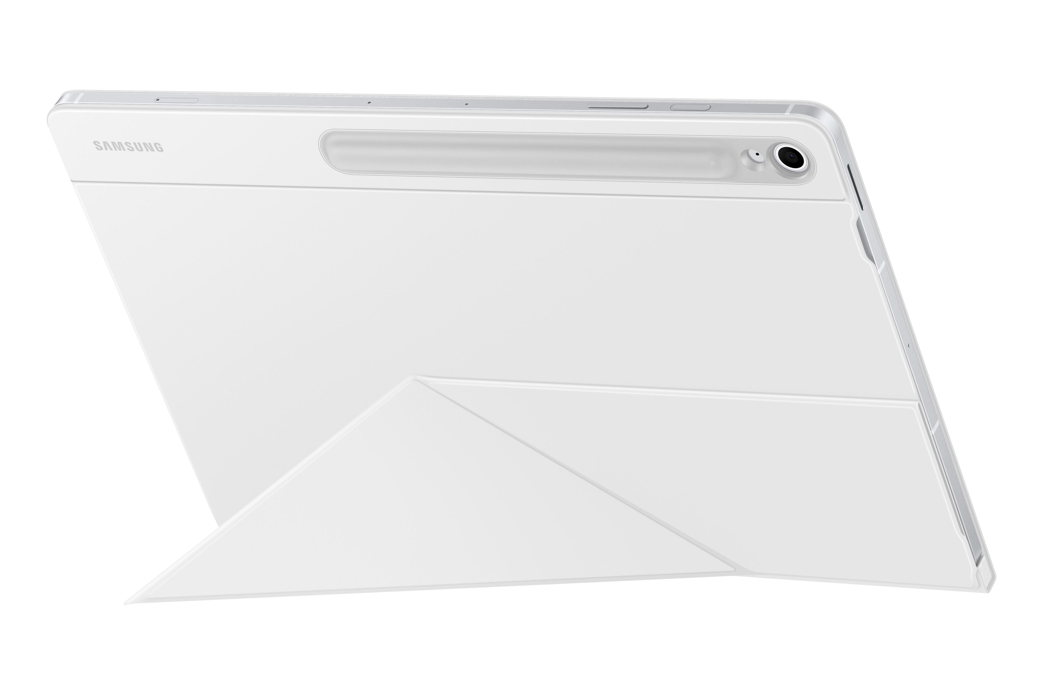 Samsung Tab S10FE+ Book Cover White