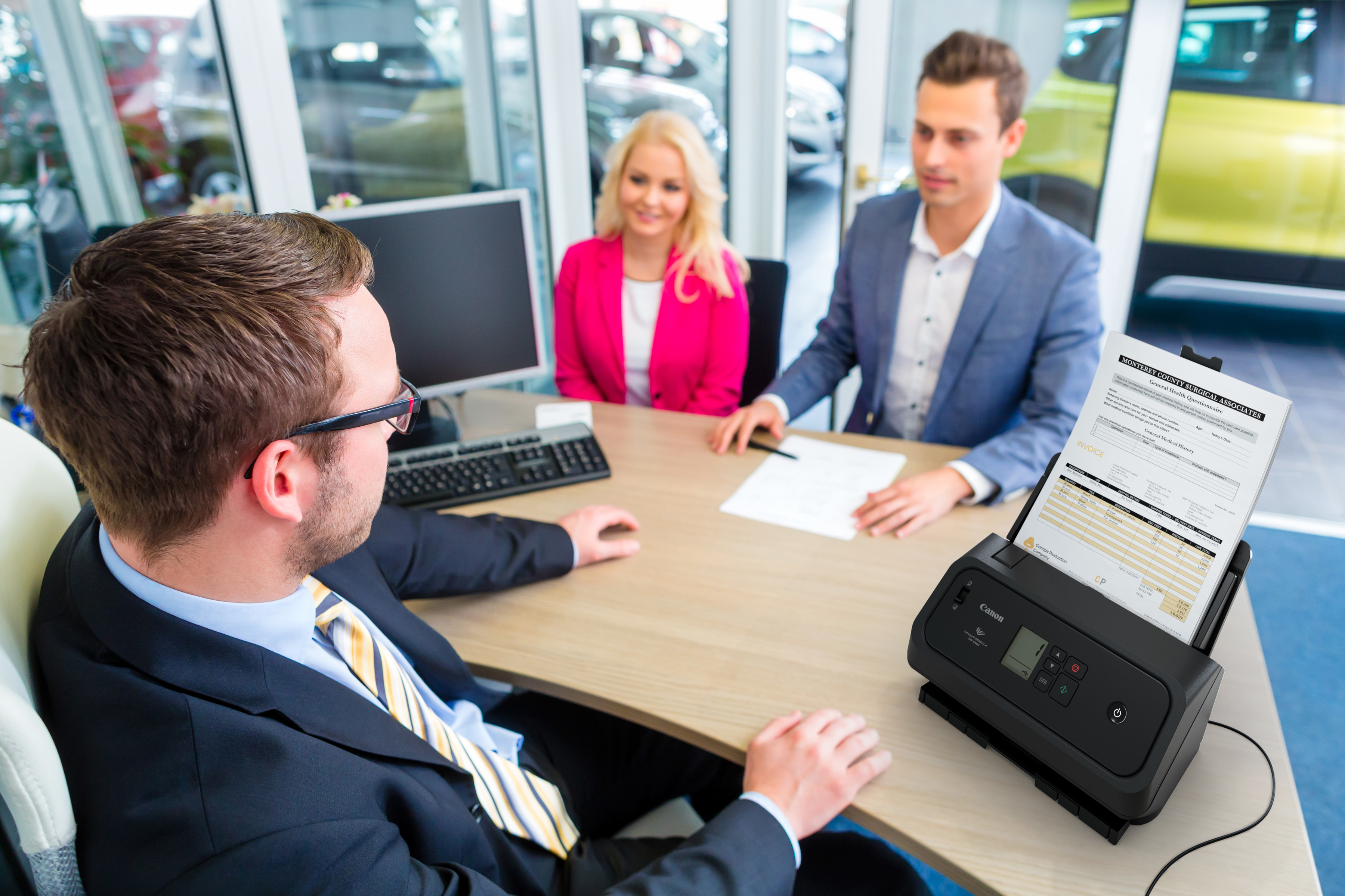 Canon DR-C350 Document Scanner