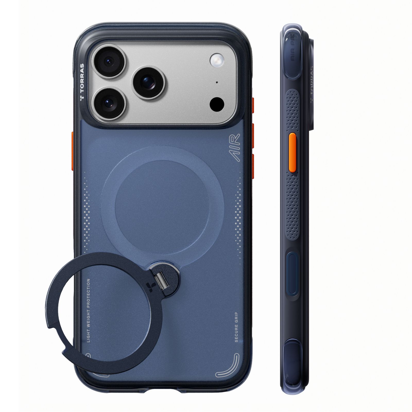 Torras Ostand Air iP18 Pro Max Deep Blue