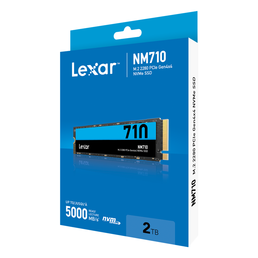 Lexar NM710 M.2 SSD 2TB Gen4x4