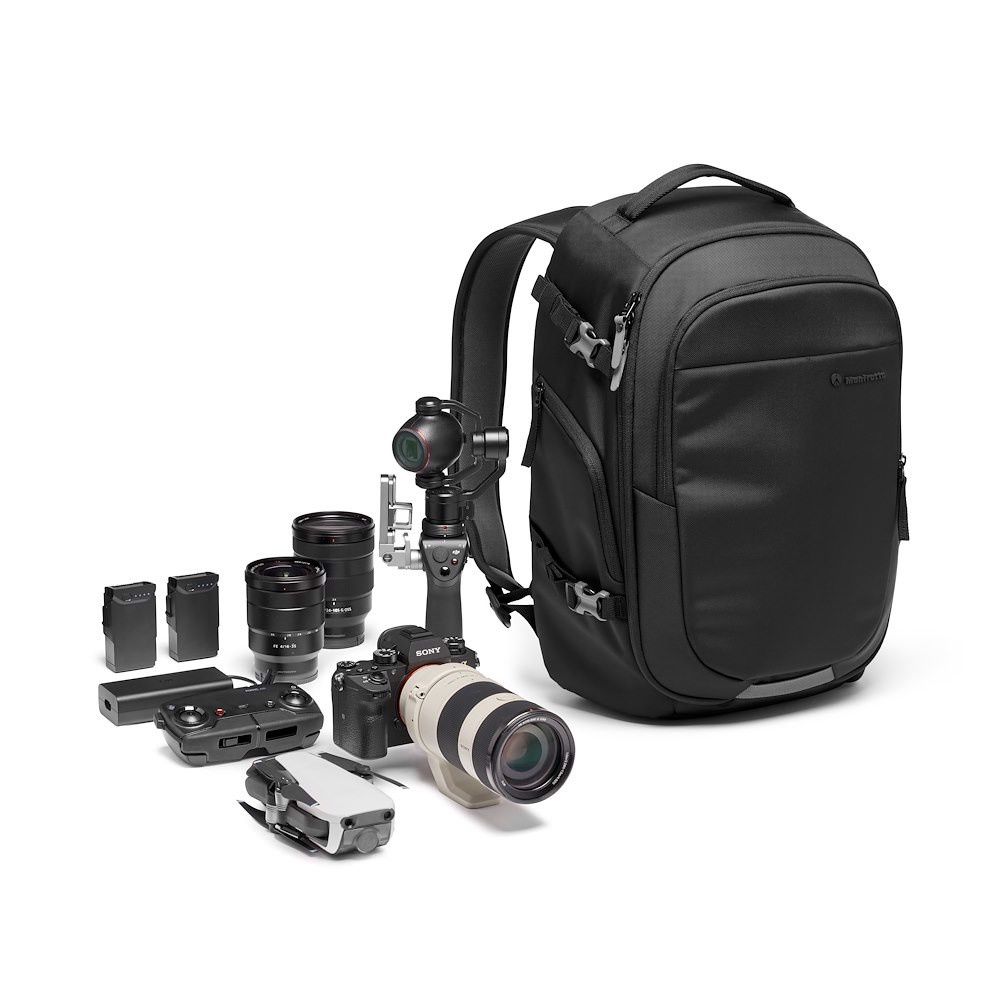 Manfrotto Befree + Gear Backpack Kit
