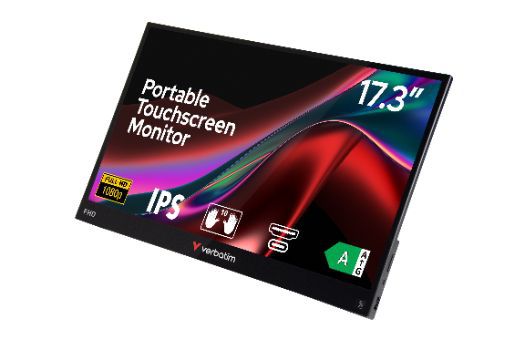 Verbatim Port. Touchscreen Monitor 17.3"