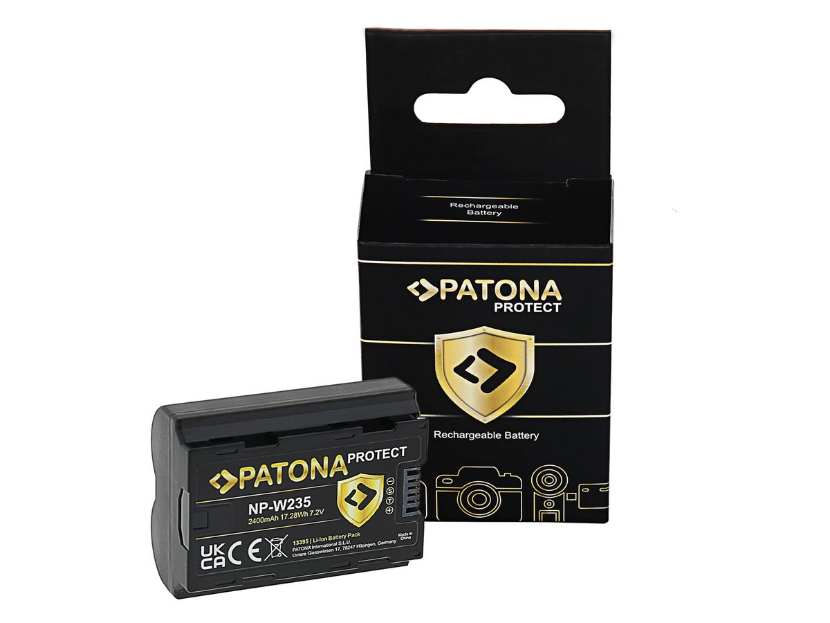 Patona Protect Batterie Fuji NP-W235