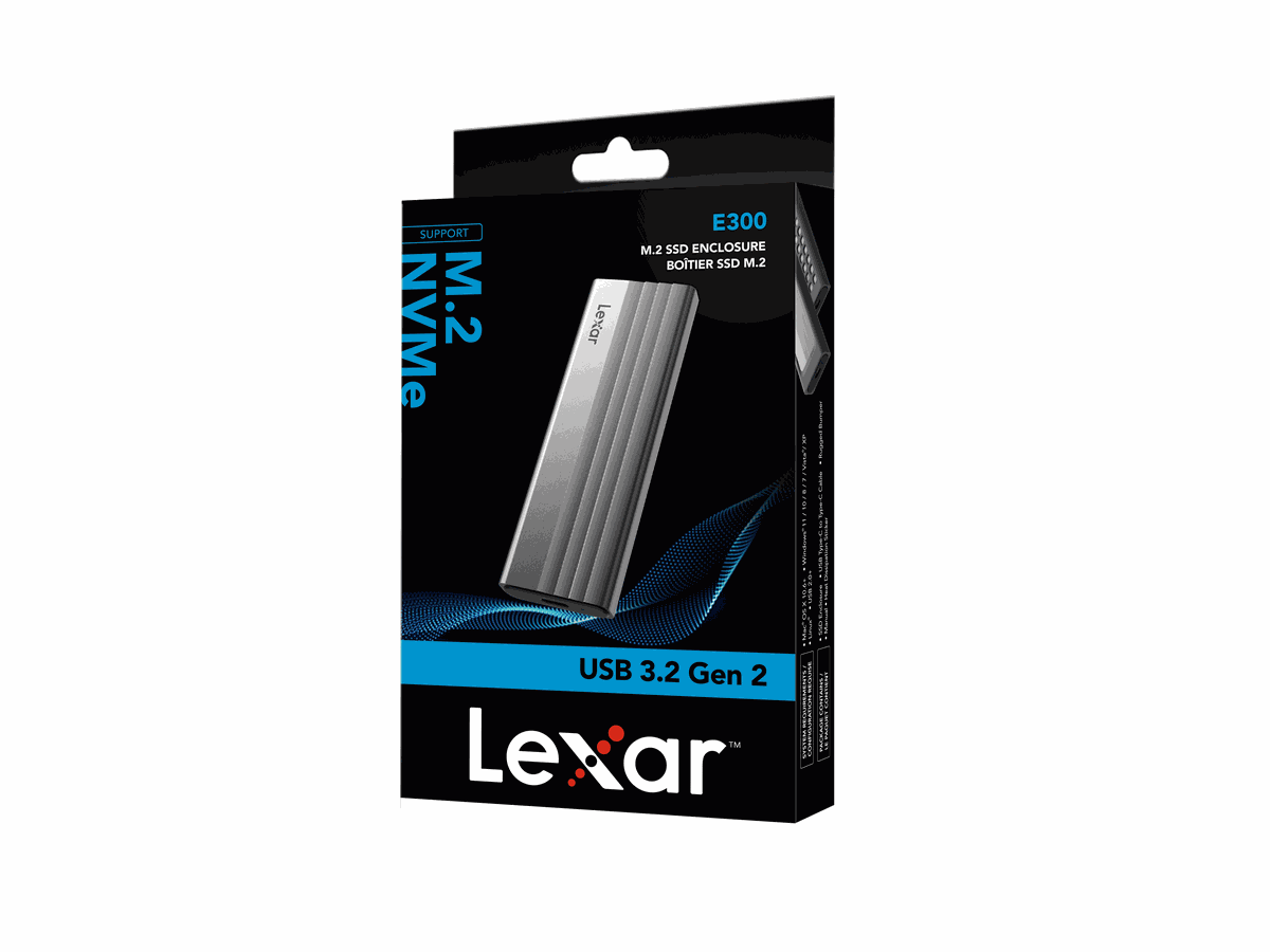 Lexar E300 M.2 SSD Enclosure