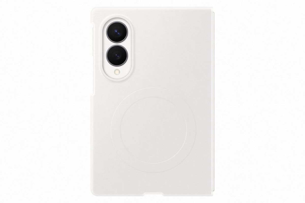 Samsung Fold 8 Silicone Magnet Cream