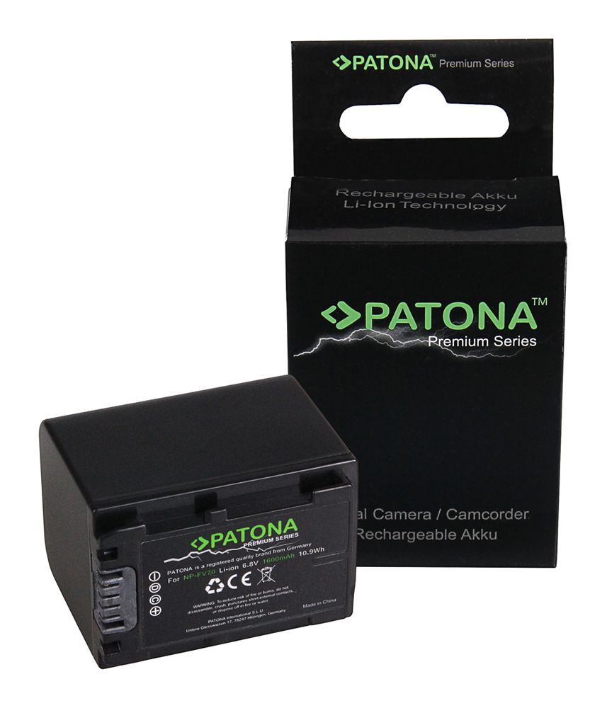 Patona Premium Batterie Sony NP-FV70