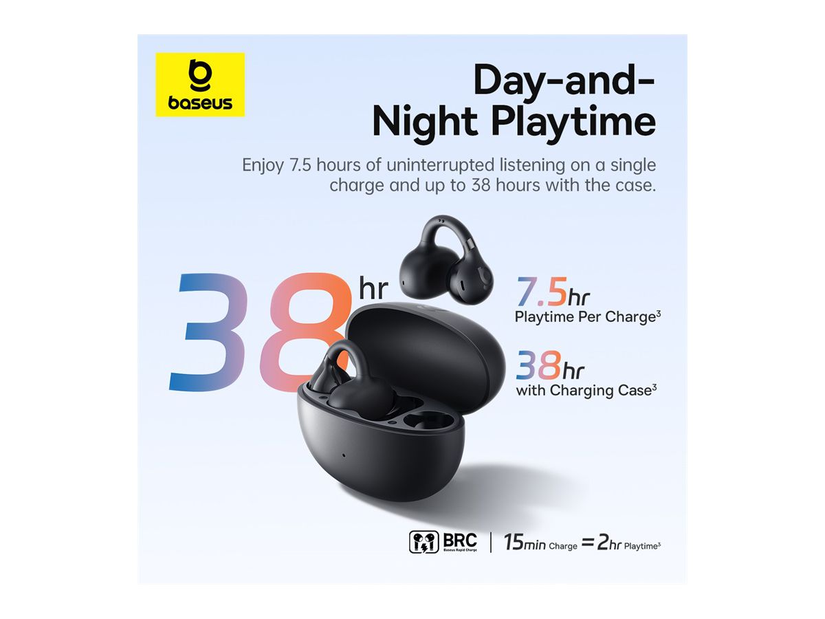 Baseus Bass BC1 Open-Ear TWS Earbuds Bl