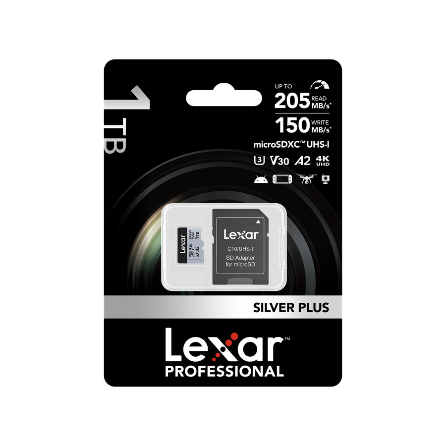 Lexar micro SDXC Silver Plus 1TB